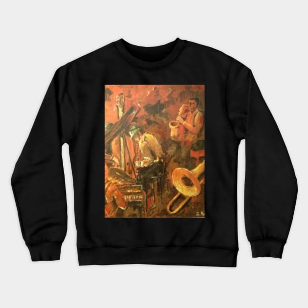 Jazz Crewneck Sweatshirt by angelmr61